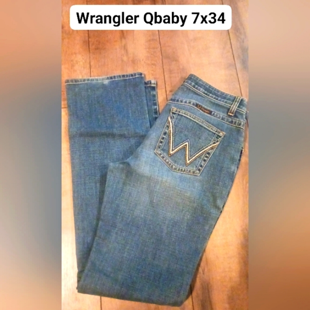 Wrangler Qbaby Women's Blue Jeans